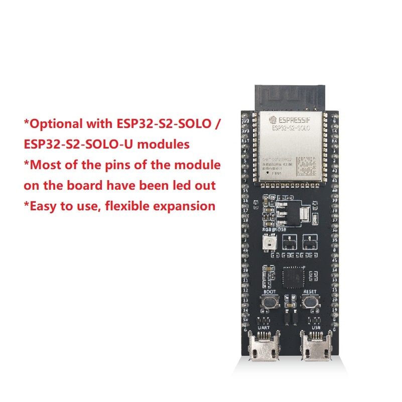ESP32-S2-DevKitC-1/ESP32-S2-SOLO   ESP32-S2-SOLO-U    